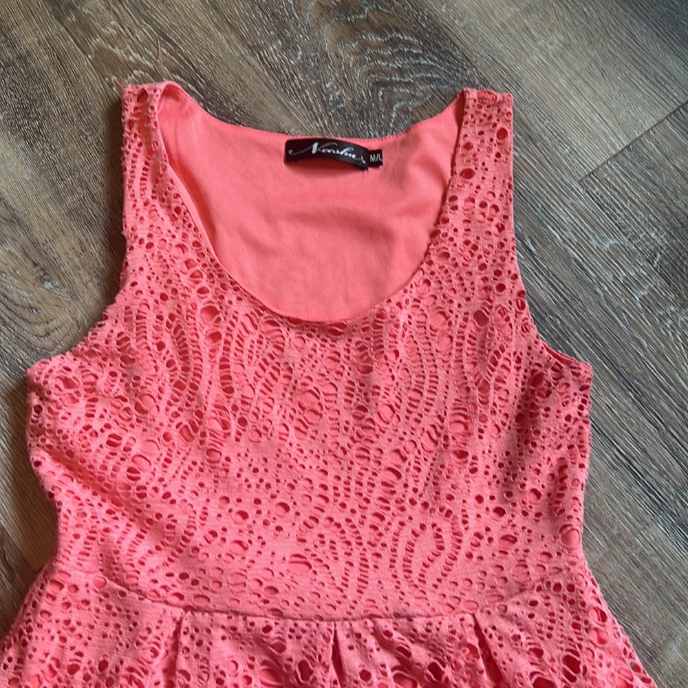 Peach Dress - Picture 4 of 5